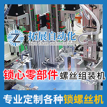 鎖具鎖芯自動鎖螺絲設備吸氣轉盤式螺絲機視頻案例